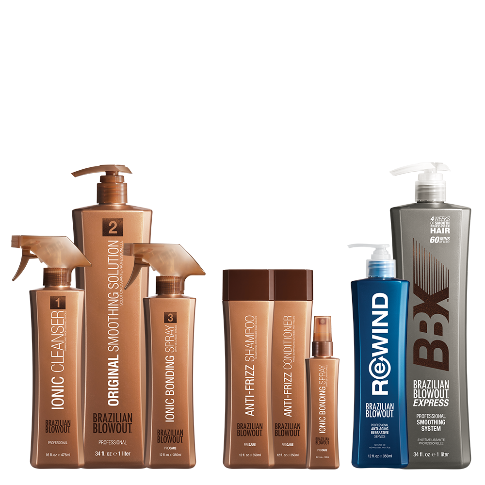 Brazilian Blowout Large Multi-Service Bundle